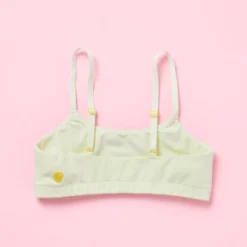 Yellowberry Girls' Super Soft Cotton First Training Bra With Convertible Straps