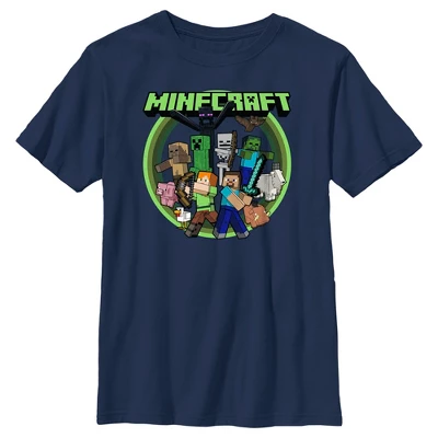 Boy's Minecraft Heroes And Mobs T-Shirt - Image 3