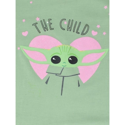 Star Wars The Mandalorian The Child Girls T-Shirt And Leggings Outfit Set Little Kid - Image 3