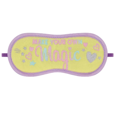 Sleep On It Girls Unicorn Magic Pajama Sleep Shirt With Matching Sleep Mask - Image 2