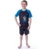DC Comics Boys' Batman Spec Readout Short Sleeve Shirt And Shorts Pajama Set Bat Specs