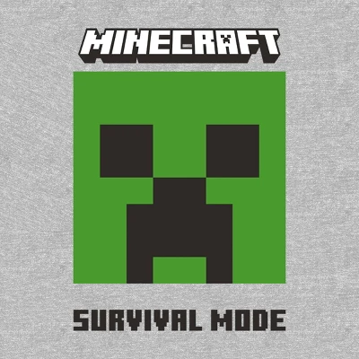 Boys' Minecraft Fleece Sweatshirt - Heather Gray - Image 2