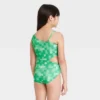 Girls' Minecraft One Piece Swimsuit - Green