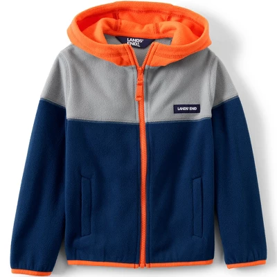 Lands' End Kids Fleece Full Zip Jacket With Hood - Image 7