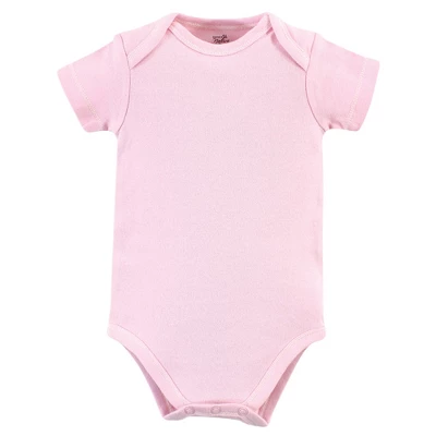 Touched By Nature Baby Girl Organic Cotton Bodysuits 5pk, Cherry Blossom - Image 2