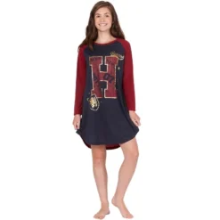 Harry Potter Nightgown Pajamas Girls Night Shirt Sleep Tee