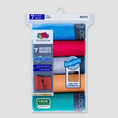 Fruit Of The Loom Boys' 7pk Boxer Briefs - Colors May Vary - Image 2