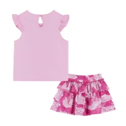 Andy & Evan Toddler Palm Print Shorts Set