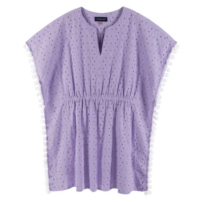 Andy & Evan Kids Girls Eyelet Cover-All - Image 2