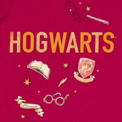 Harry Potter Hogwarts Hedwig Owl 2 Pack Graphic T-Shirts Maroon / Blue - Image 5