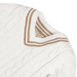 Hope & Henry Boys' Long Sleeve V-Neck Cricket Sweater, Kids