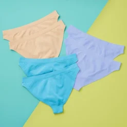 Girls' 6pk High Quality, Best Bikini Seamless Underwear By Yellowberry