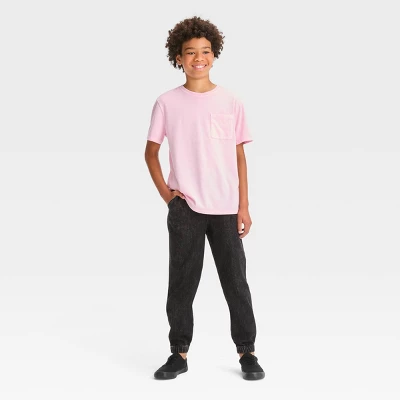 Boys' Pull-On Denim Jogger Pants - Art Class™ - Image 2