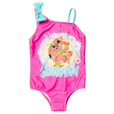 Scooby Doo Shaggy Scooby-Doo Girls One Piece Bathing Suit Little Kid To Big Kid - Image 10