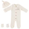 Baby Gear Baby Gear Baby Boy Clothes Matching Hat And Mittens Pajama Set For Sleep And Play