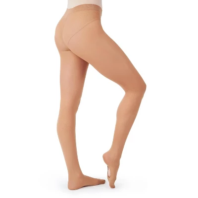 Capezio Ultra Soft Self Knit Waistband Transition Tight - Girls & Toddler - Image 15