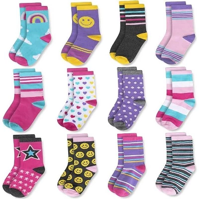 Rising Star Kid's 12 Pack Socks For Boys And Girls, Toddlers Or Little Kids Ages 2-10 - Image 11