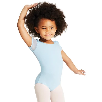 Capezio Puff Sleeve Keyhole Back Leotard - Girls - Image 4