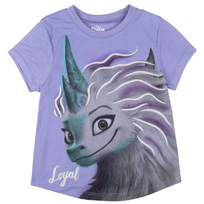 Disney Vampirina Raya And The Last Dragon Princess Lion King Winnie The Pooh Sisu Simba Girls T-Shirt And Leggings Outfit Set Little Kid To Big Kid - Image 2