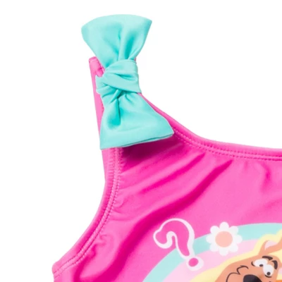 Scooby Doo Shaggy Scooby-Doo Girls One Piece Bathing Suit Little Kid To Big Kid - Image 4