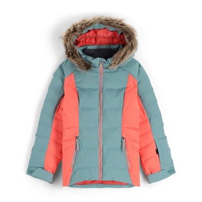 Spyder Girls Zadie Synthetic Ski Down Jacket - Image 4
