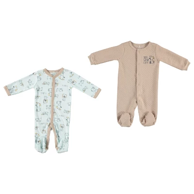 Baby Gear Baby Gear Gender Neutral Baby Clothes Tight Fit Pajama Set For Sleep And Play - Image 3