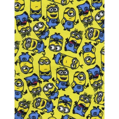 Despicable Me Boys' Minions Crew Bob Stuart Phil Kevin Sleep Pajama Set Yellow - Image 2