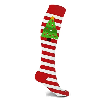 Copper Zone Fun Holiday Cheer Knee High Compression Socks - Great Stockin Stuffers - 3 Pair Pack - Image 7