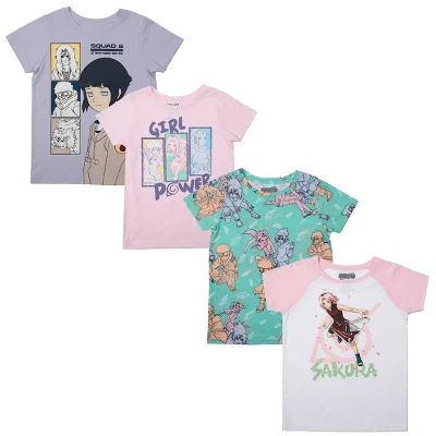 Naruto Youth Girls 4 Pack Tee - Image 5