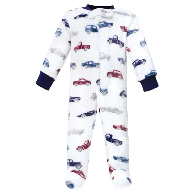 Hudson Baby Infant Boy Plush Sleep And Play, Cars - Image 2