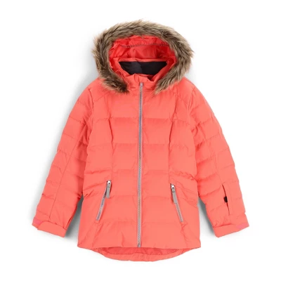 Spyder Girls Zadie Synthetic Ski Down Jacket - Image 5