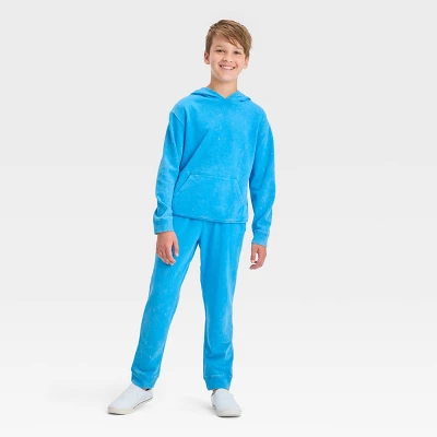 Boys' Light Wash Pullover Sweatshirt - Cat & Jack™ - Image 2