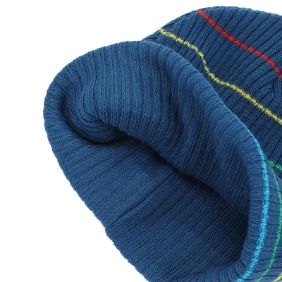 Super Mario Ribbed Knit Youth Beanie And Gloves Set - Image 3